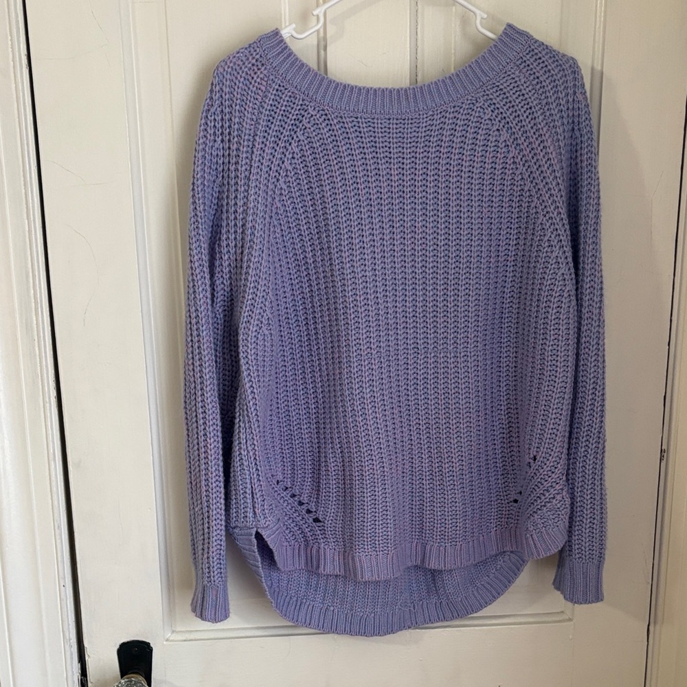 SO Lilac Crew Neck Sweater